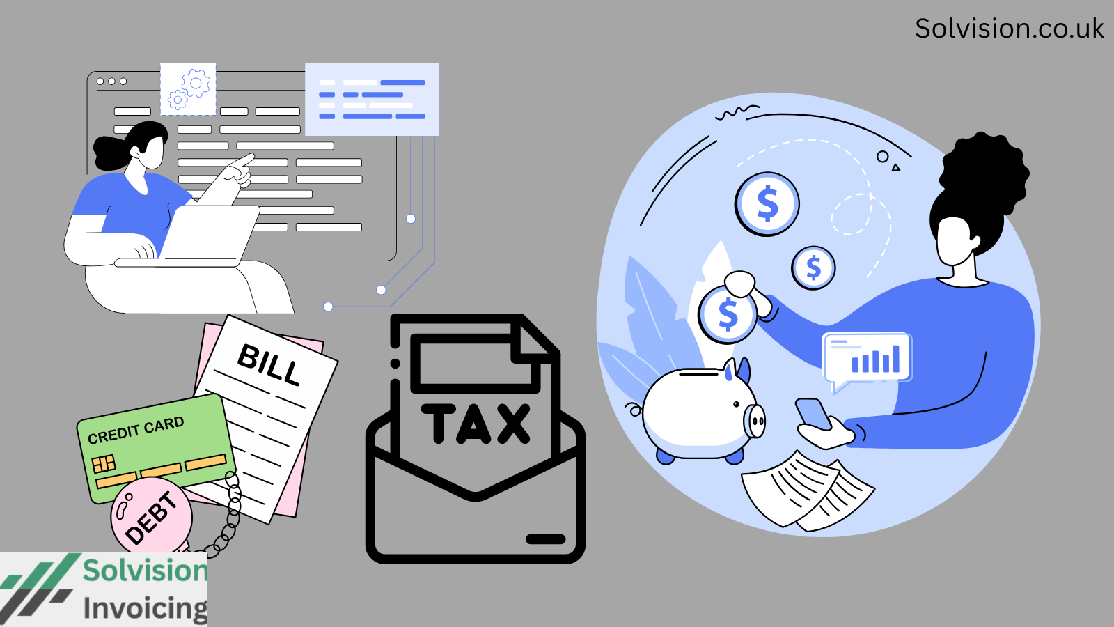 Bill Creation Software for Efficient Business Operations 31 Automated billing process illustration