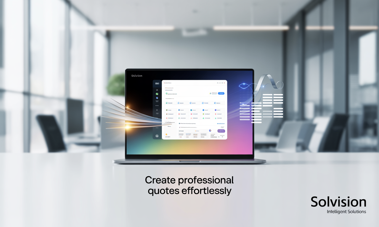 Create Professional Quotes Effortlessly with Solvision’s Latest Tools 27 Create Professional Quotes Effortlessly with Solvision’s Latest Tools