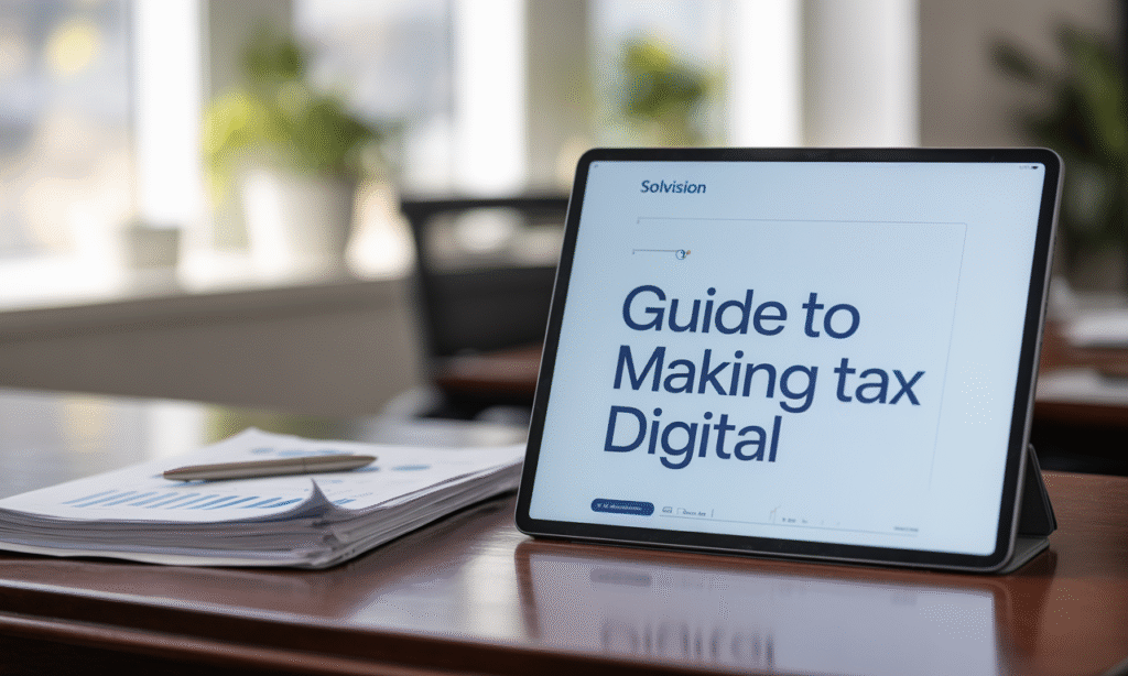 Complete Solvision Guide to Making Tax Digital What Do I Need to Do