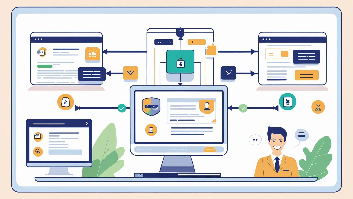 Transform Your Financial Operations with Solvision's Automated Invoice Payment Solutions 25 A business professional analyzing financial data on a tablet, showcasing the efficiency of automated invoice payment solutions.