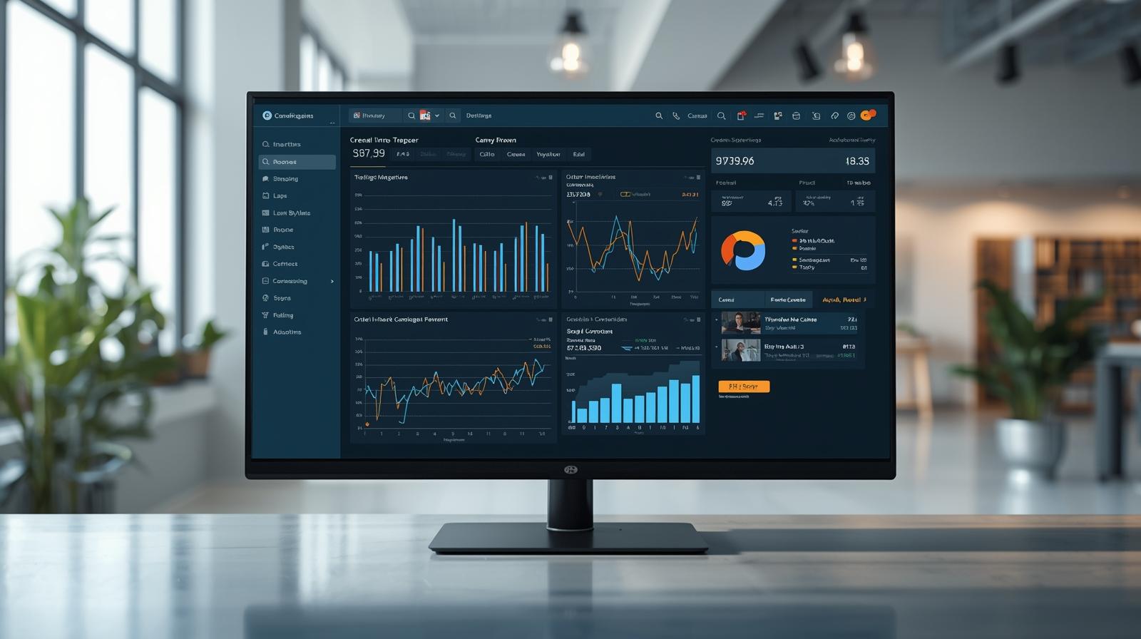 Advanced Real Time Inventory Management Software for Smarter Business Operations 27 Modern warehouse with automated systems and neatly organized shelves, highlighting efficient inventory management